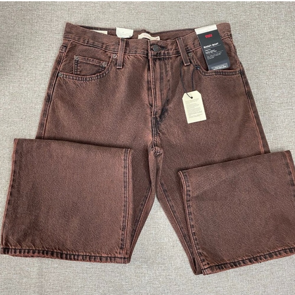 Levi’s Baggy Boot jeans women’s 28x31 brown